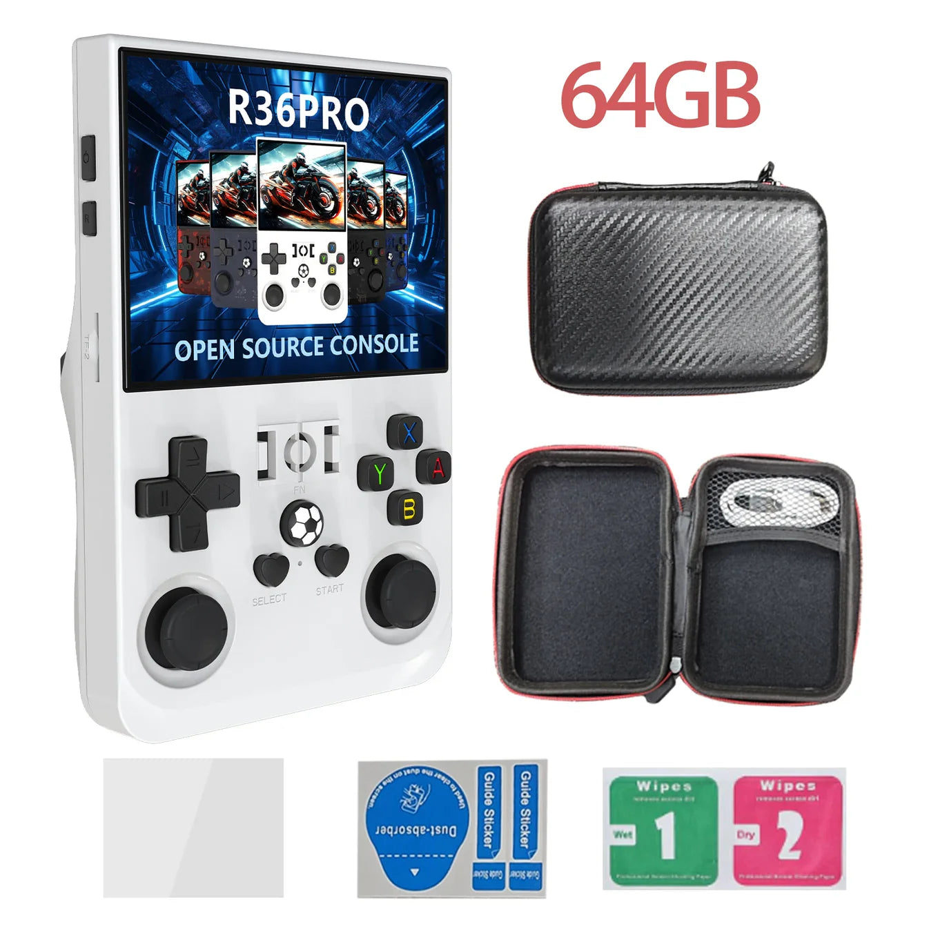 Console de jeux vidéo portable rétro R36PRO