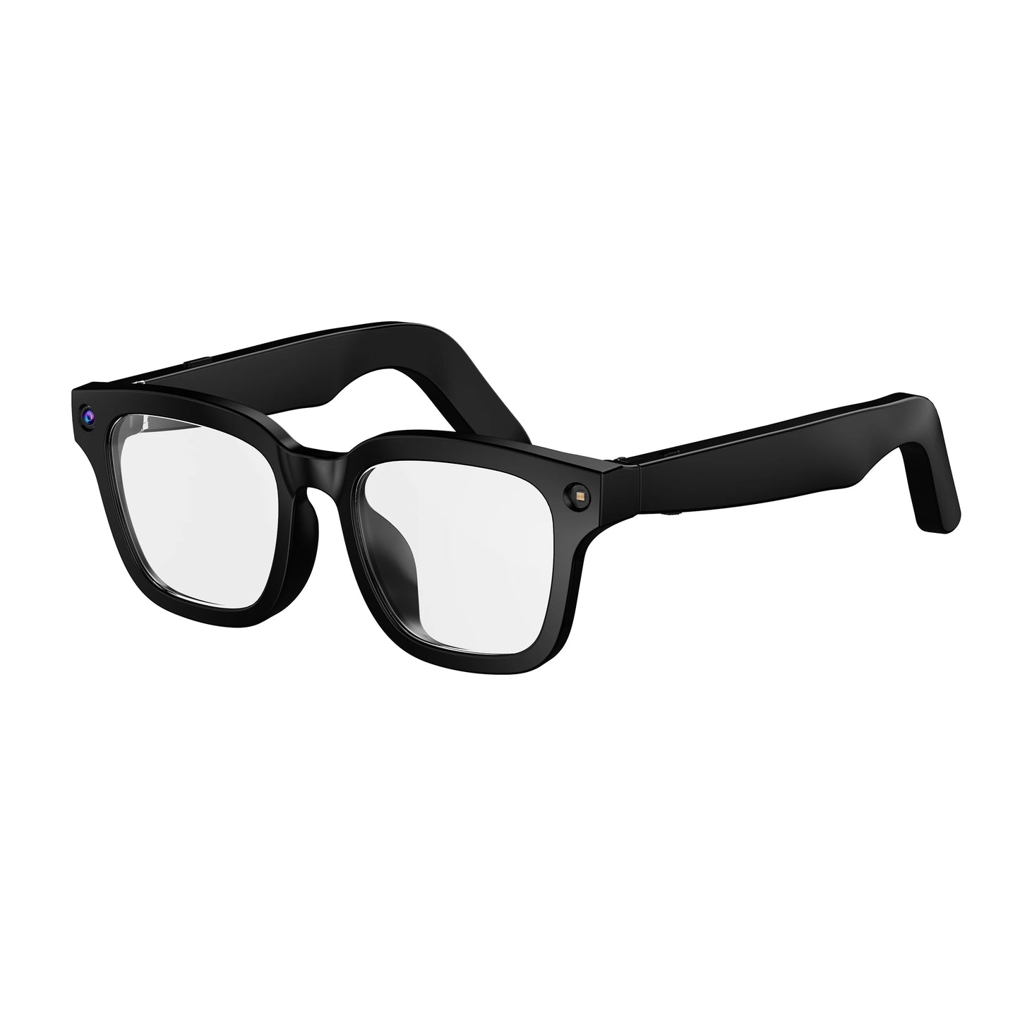 Lunettes AI avec caméra 8MP HD 1080P Musique/Appels WiFi