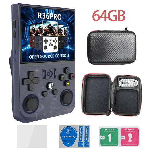 Console de jeux vidéo portable rétro R36PRO